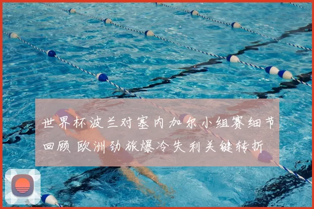 世界杯波兰对塞内加尔小组赛细节回顾 欧洲劲旅爆冷失利关键转折