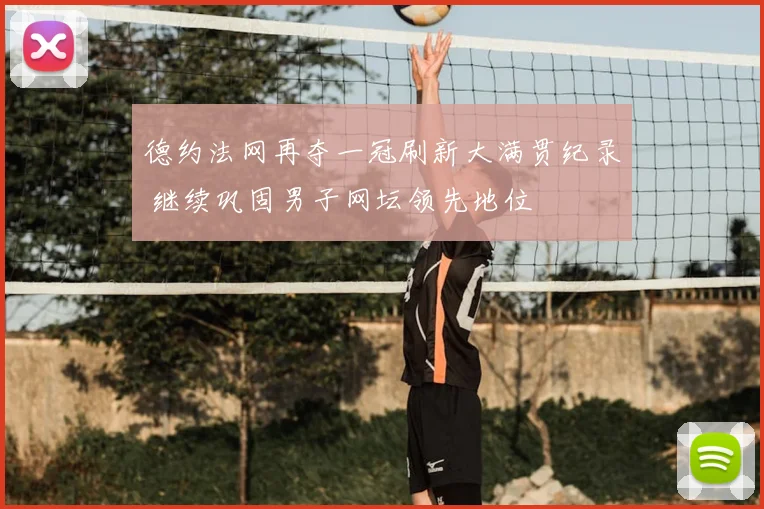 德约法网再夺一冠刷新大满贯纪录 继续巩固男子网坛领先地位