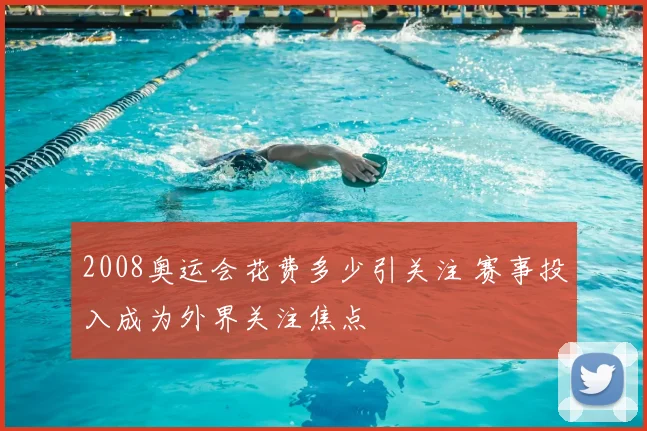 2008奥运会花费多少引关注 赛事投入成为外界关注焦点